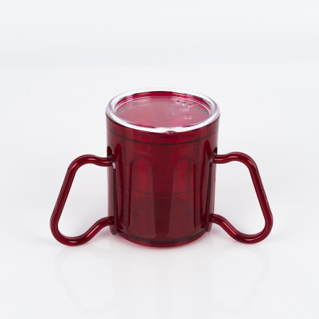 Couvercle pour tasse avec anses amovibles