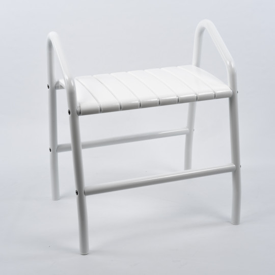 Tabouret de douche design avec poignées Pellet