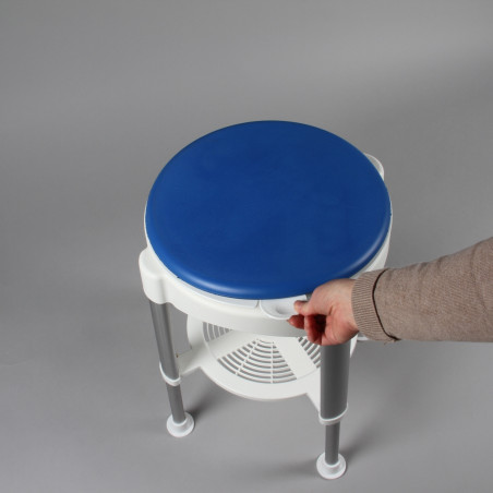 Tabouret ergonomique pivotant Idro