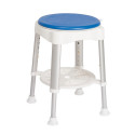 Tabouret de douche pivotant avec plateau