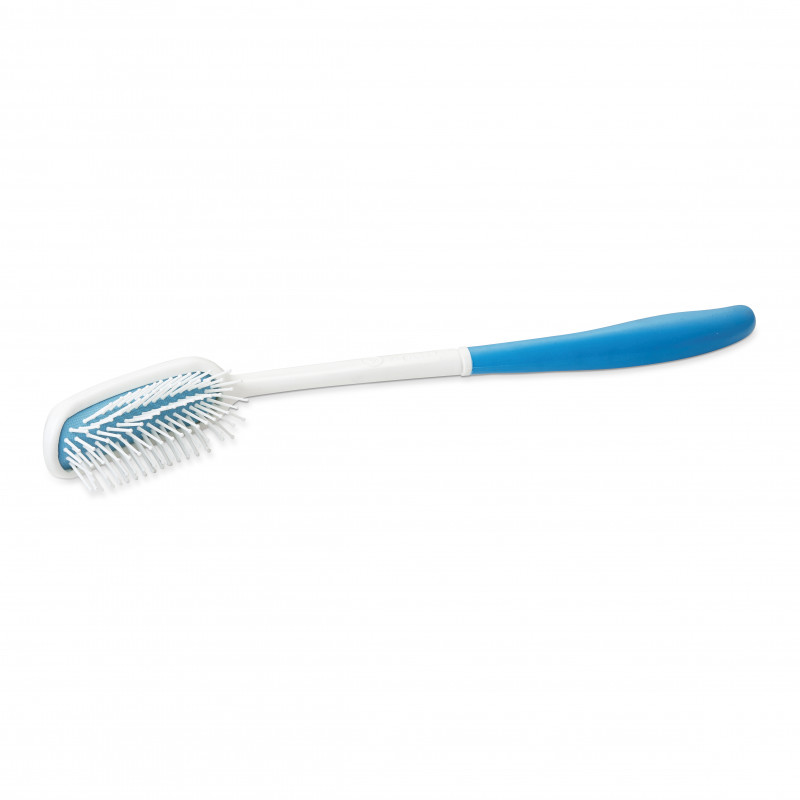 Brosse à cheveux antidérapante longue - 39,5 cm