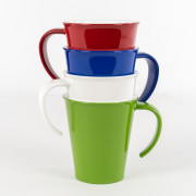 Mug bicolore ornamin - Verre ergonomique et gobelet - Tous Ergo