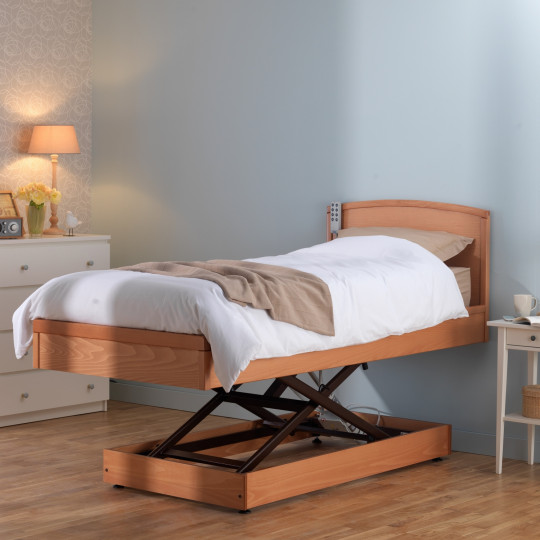 Lit releveur à hauteur variable - Lit médicalisé électrique - Tous Ergo