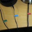 Bloc multiprise cube multicolore Bloc multiprise cube multicolore