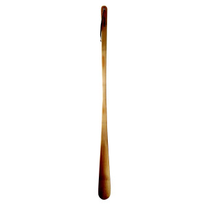 Chausse-pied Long En Bois De Chêne - 63 Cm | Évite De Se Baisser - Pour Toute La Famille