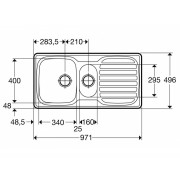 Evier PMR Granberg ES25