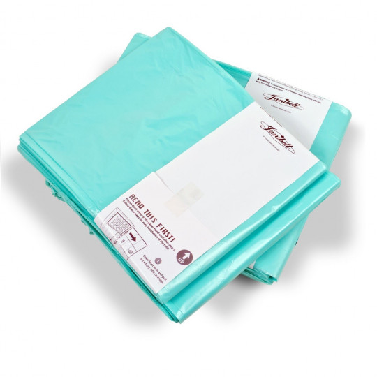 Lot de 2 recharges pour poubelle anti-odeur pour déchets incontinence