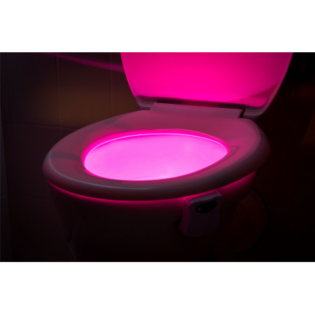 2 Pc Lampe Toilette Veilleuse LED Mouvement Détecteur Eclairage WC