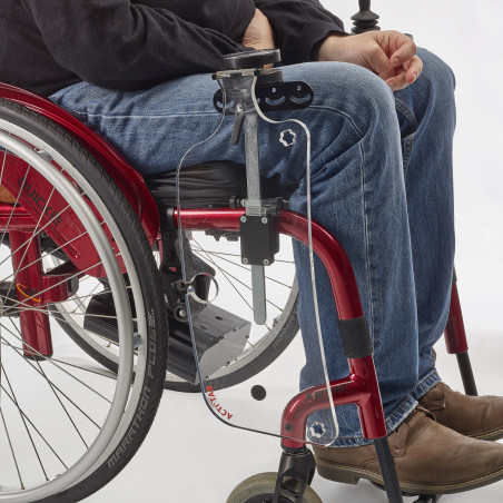 Tablette multi usages Acti'Tab pour fauteuil roulant Tablette multi usages Acti'Tab pour fauteuil roulant
