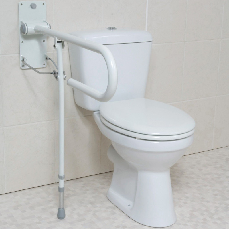 support pour papier hygiénique Homecraft Devon Porte-rouleau option Aide pour salle de bain pour personnes âgées ou utilisateurs handicapés 