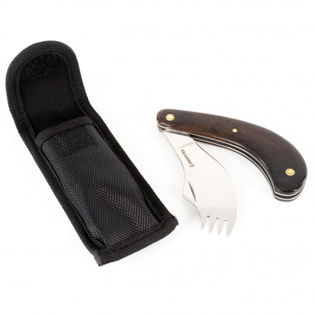 Couteau-fourchette pliant