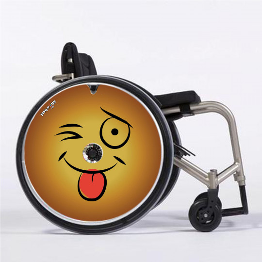 Flasque fauteuil roulant Clin d'oeil - Mobilité - Tous ergo