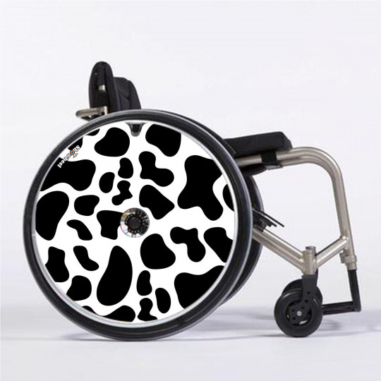 Flasque fauteuil roulant Taches de vache - Mobilité - Tous ergo