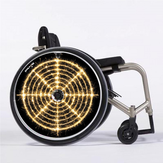 Flasque fauteuil roulant Cible lumineuse - Mobilité - Tous ergo
