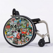 Flasque fauteuil roulant Stickers - Mobilité - Tous ergo