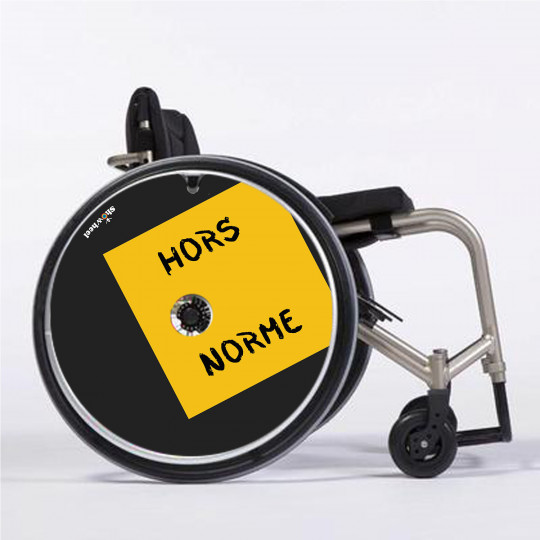 Flasque fauteuil roulant modèle Hors norme Flasque fauteuil roulant modèle Hors norme