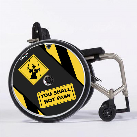 Flasque fauteuil roulant You shall not pass - Mobilité - Tous ergo