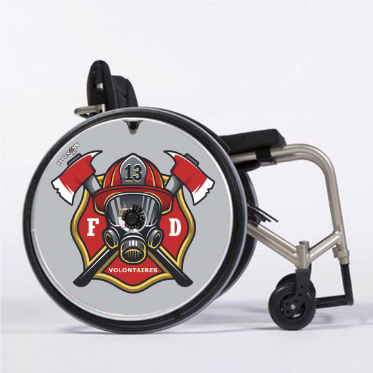 Flasque fauteuil roulant Pompiers- Mobilité - Tous ergo