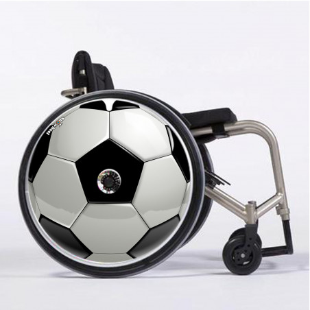 Flasque fauteuil roulant modèle Ballon foot