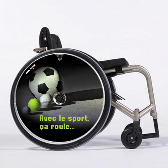 Flasque fauteuil roulant Avec le sport... - Mobilité - Tous ergo