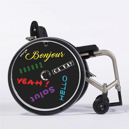 Flasque fauteuil roulant Bonjour - Mobilité - Tous ergo