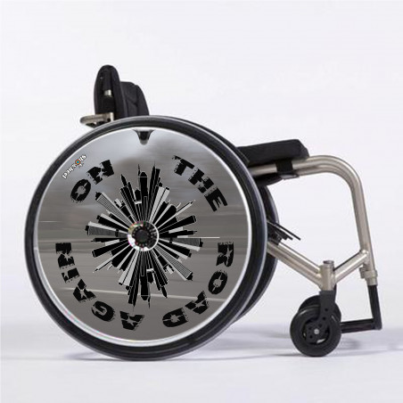 Flasque fauteuil roulant modèle On the road again !