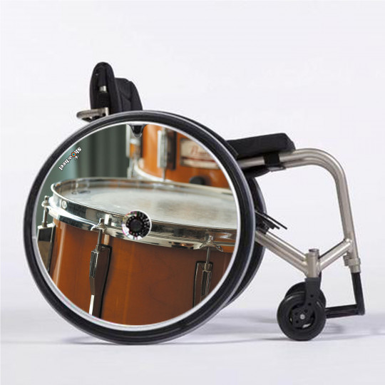 Flasque fauteuil roulant Drums - Mobilité - Tous ergo