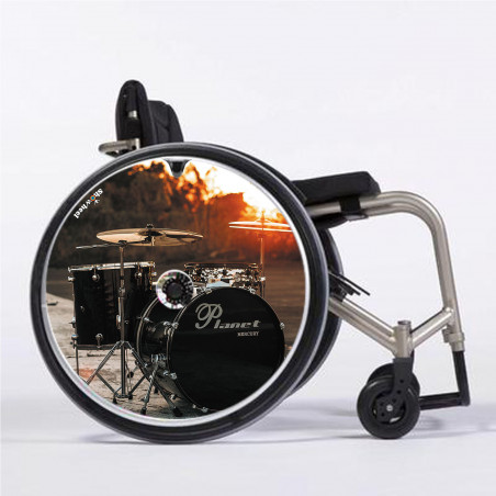 Flasque fauteuil roulant modèle Batterie