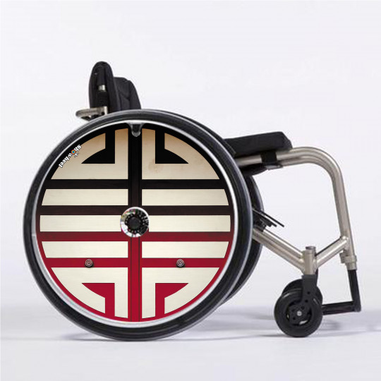 Flasque fauteuil roulant Porte chinoise - Mobilité - Tous ergo