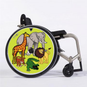 Flasque fauteuil roulant animaux d'afrique - Mobilité - Tous ergo