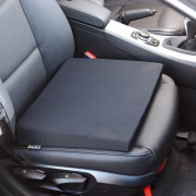 Coussin Lombaire Voiture Et Bureau Réglable En Hauteur - Mousse Mémoire De Forme, Sangle 4 Points, Housse Lavable