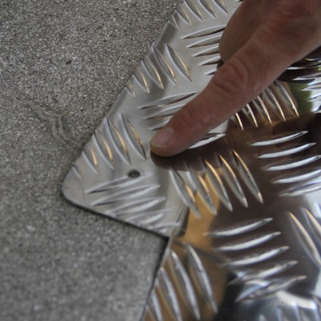 Rampe de seuil en aluminium