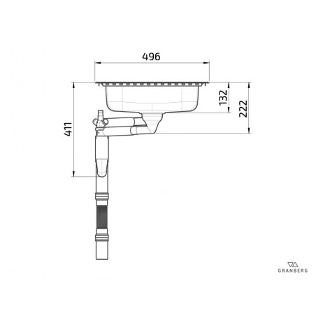 Evier PMR Granberg ES35