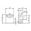Elevateur de lavabo Designline 415 Elevateur de lavabo Designline 415
