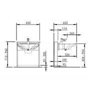 Elevateur de lavabo Designline 415
