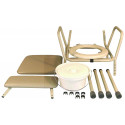 Chaise percée & cadre toilette Light