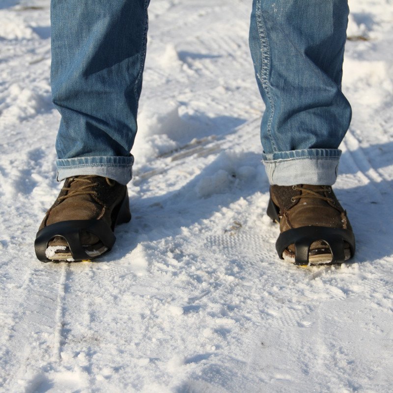 Crampons pour verglas - Eviter les chutes sur la glace - Tous ergo