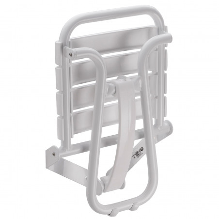 Siège de douche escamotable avec béquille automatique Siège de douche escamotable avec béquille automatique