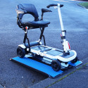 Rampe d'accès pliable ultra légère en carbone
