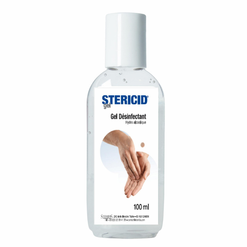 Gel hydroalcoolique désinfectant STERICID - 100 ML