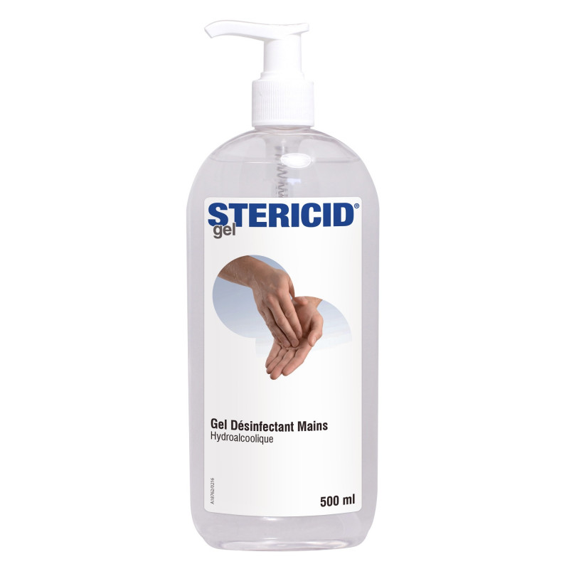 Gel hydroalcoolique désinfectant STERICID - 500 ML