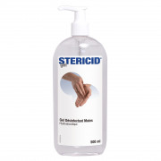 Gel hydroalcoolique désinfectant STERICID - Soins et Hygiène