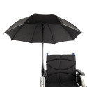 Parapluie articulé pour fauteuil roulant