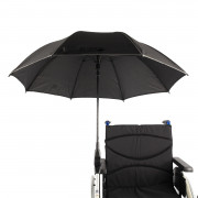 Parapluie articulé pour fauteuil roulant