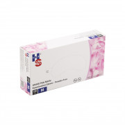 Gants en nitrile rose jetables - Lot de 100 