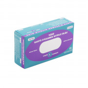 Gants en nitrile bleu jetables - Lot de 100 