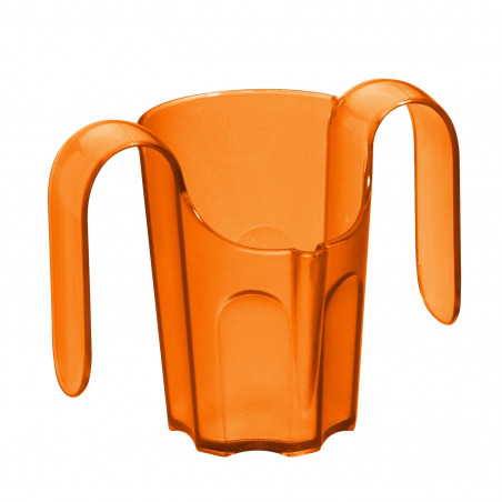 Gobelet ergonomique Facilitass avec 2 anses et découpe nasale