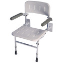 Siège de douche avec accoudoirs Solo Deluxe Siège de douche avec accoudoirs Solo Deluxe