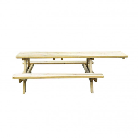 Table de pique-nique en bois autoclave PMR Table de pique-nique en bois autoclave PMR