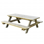 Table de pique-nique en bois autoclave MATISSE